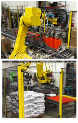 机器人码垛机搬运